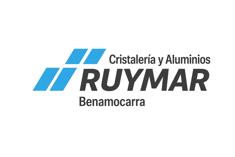 Logotipo de RUYMAR Cristalería y Aluminios en Benamocarra, Málaga